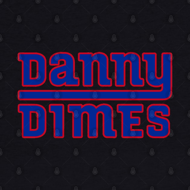 Danny Dimes, Daniel Jones NY Giants by FanSwagUnltd